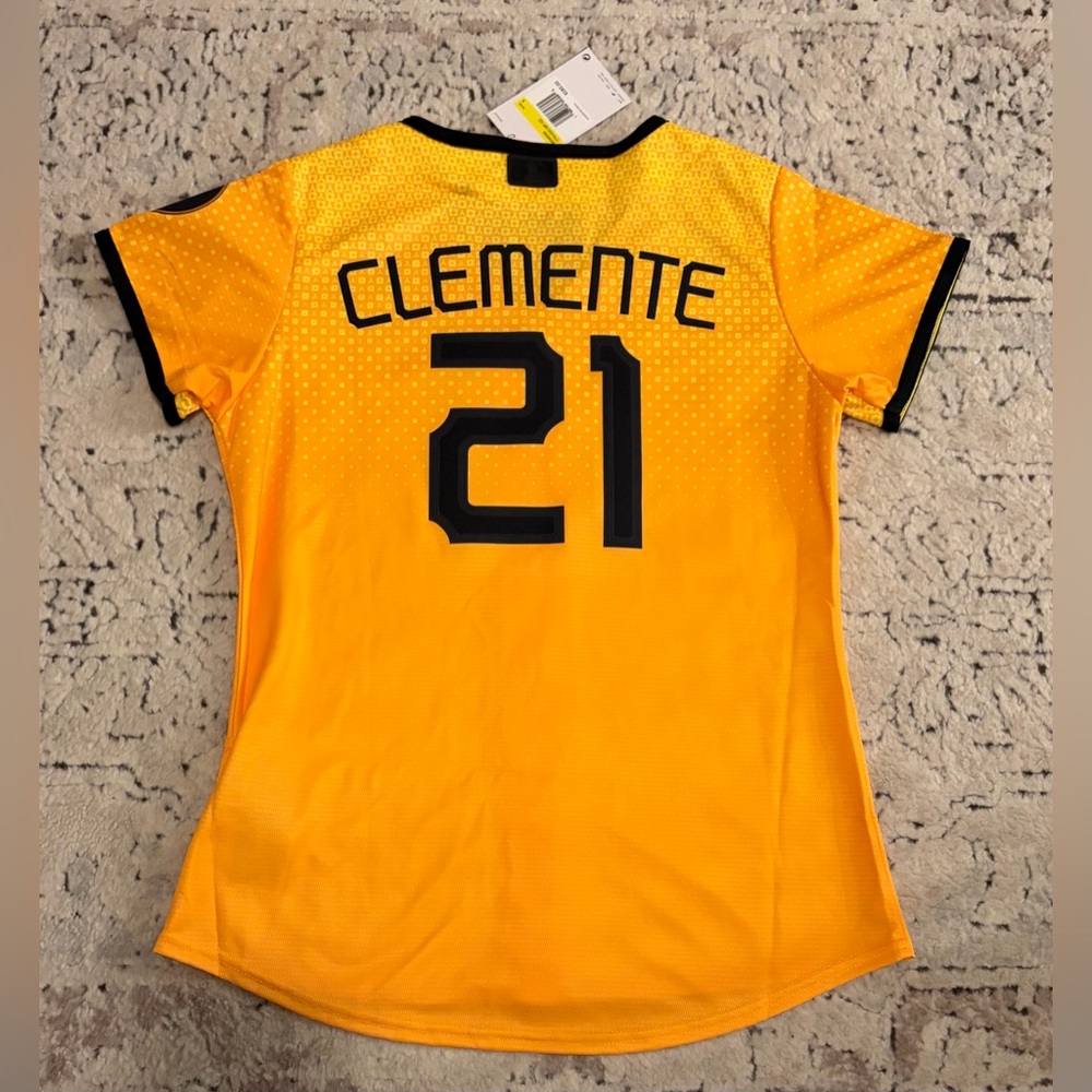 Nike Authentic Pittsburgh Pirates City Connect Clemente #21 Jersey Women’s Sz S